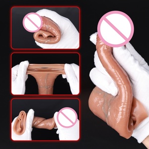 Funda de Silicona Suave para Pene, Reutilizable y Flexible, Extensor de Pene, Juguete Sexual, Personalizable de Fábrica, Venta al Por Mayor - Product Image 5