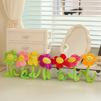 Figurines de fleurs réalistes en forme de bouton de rose et de tournesol, ornements en peluche, accessoires pour bouquets de mariage, rideaux, jouets de photographie