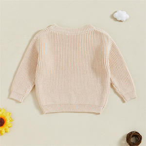<span class=keywords><strong>Pull</strong></span> manches longues col rond paillettes lettres Turquie hiver chaud <span class=keywords><strong>pull</strong></span> en tricot Thanksgi Ving bébé fille garçons <span class=keywords><strong>pull</strong></span> - Product Image 4
