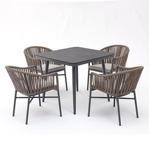 Hiện Đại Đồ nội thất ngoài trời đặt khách sạn Patio ban công cafe sân thượng nhà hàng dây bàn ăn thiết lập - Product Image 5