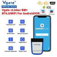 Escáner de Diagnóstico para Automóviles Vgate VLinker BM ELM327 OBD2 con WiFi y para 4.0 para Android/iOS