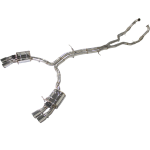 Pot d'échappement sport Valvetronic de haute qualité OBM Ss304 pour <span class=keywords><strong>Audi</strong></span> S4/<span class=keywords><strong>S5</strong></span> B8/B8.5/B9 3.0T avec embouts argentés - Product Image 6