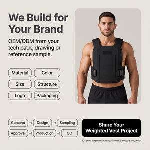 Gilet Zavorrato Personalizzato con Caricamento Frontale per Uomo 20-30LB, Tasca Porta Piastre con Caricamento dall'Alto, Sgancio Rapido, Gilet da Allenamento con Pesi Regolabile - Product Image 6