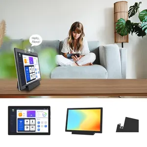 Monitor dalam ruangan zwave kustom tablet zigbee rj45 iptv homekit 8 inci sentuh android SIP hub rumah pintar