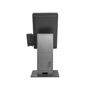 ตู้คีออสก์แบบกำหนดเองจากโรงงาน หน้าจอสัมผัสแบบ Capacitive ขนาด 21.5 นิ้ว พร้อมที่ยึด POS เครื่องพิมพ์บัตรกำนัล เครื่องสแกนโค้ด สำหรับบริการสาธารณะ - Product Image 3