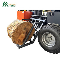 Fendeuse de bois à moteur à essence 50T, qualité commerciale, portable, certifiée CE/EPA, fendeuse de bois hydraulique avec moteur électrique
