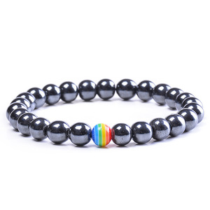 Pulsera <span class=keywords><strong>de</strong></span> arcoíris <span class=keywords><strong>de</strong></span> Orgullo Gay, difusor <span class=keywords><strong>de</strong></span> piedra <span class=keywords><strong>de</strong></span> <span class=keywords><strong>Lava</strong></span>, Ojos <span class=keywords><strong>de</strong></span> tigre Natural, cuentas <span class=keywords><strong>de</strong></span> energía, 8 MM, gran oferta - Product Image 4