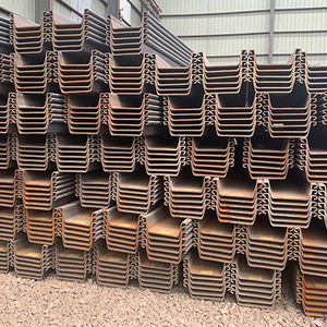 Panneaux de palplanches en acier Q235/Q345 de qualité supérieure, non alliés, de marque Baowu, Shanghai, pour soudage et découpe, vente chaude, directement de l'usine - Product Image 3