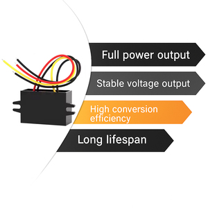 Waterproof 24-60V to <strong>12V</strong> 1-7A DC-DC Converter Step Down Module <strong>Power</strong> <strong>Adapter</strong> for Home Use for Car/Truck/Motor/Boat/E-bike/CCTV - Product Image 3