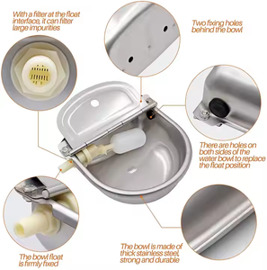 Terrui Abbeveratoio in Acciaio Inox da 4L per Bovini e Cavalli - Product Image 3