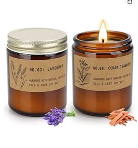 Bougies d'aromathérapie parfumées Marque privée - Product Image 2