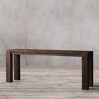 Bureau d'ordinateur en bois massif de style traditionnel moderne, personnalisable, mobilier de bureau à domicile, design antique, montage facile, utilisation scolaire
