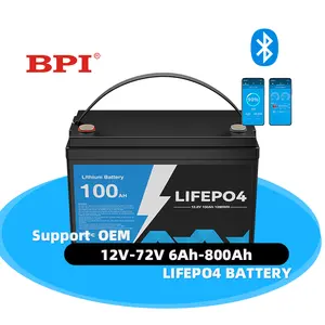Lifepo4 배터리 Rv 골프 카트 가정용 에너지 저장 시스템 12V 24V 36V 48V 배터리 태양열 Lifepo4 리튬 배터리 셀 팩