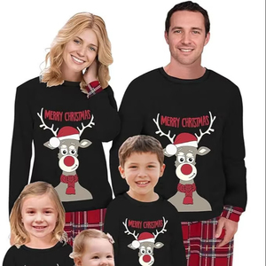 Pijamas Navideños Familiares de Alta Calidad para Mujer 2020, Pijamas Navideños de <span class=keywords><strong>Minion</strong></span> para Niños y Parejas 2020 - Product Image 1