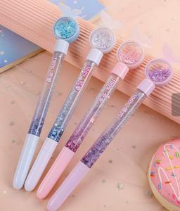 Stylo gel Kawaii JPS ODM, couleur rose - Product Image 5