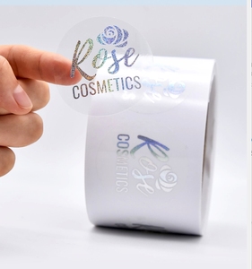 Etiquetas Adhesivas Personalizadas para Bautizo con Lámina Dorada Transparente, Pegatinas Personalizadas para Bolsas de Regalo, Velas y Botellas - Product Image 3