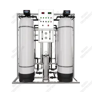 Sistema de ósmosis inversa, 500L, 1000L, 2000L, 1 tonelada/2 toneladas, máquina de agua ro