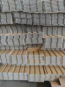 Hiện đại 3D <span class=keywords><strong>WPC</strong></span> tường Hội Đồng Quản Trị cho trang trí nội thất, chống cháy & độ ẩm bằng chứng Bảng điều chỉnh - Product Image 4