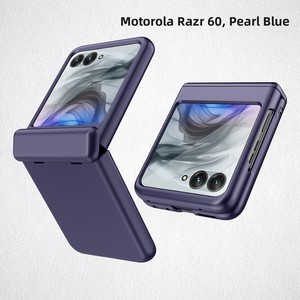 Nouveau modèle transfrontalier, compatible avec Motorola Razr 60, étui de téléphone pliable à couverture intégrale, finition brillante, en matériau PC - Product Image 6