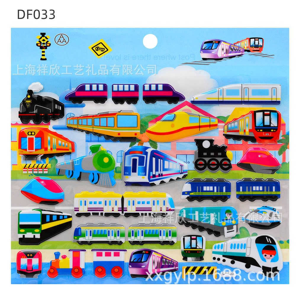 Df033 city transport bubble sticker