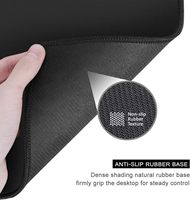 Tapis de souris de bureau en mousse NR de grande taille pour clavier d'ordinateur Tapis de souris en caoutchouc Speed Gamer Tapis de protection de table de grande taille