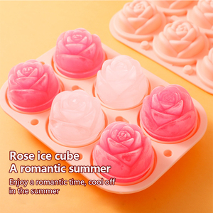 2024 New 6-Lưới <span class=keywords><strong>Silicone</strong></span> <span class=keywords><strong>Ice</strong></span> Khay Khuôn Cấp Thực Phẩm Cho Baking Sô Cô La Bánh Xà Phòng Cà Phê Cho Trẻ Em Chuẩn Bị Thực Phẩm - Product Image 1