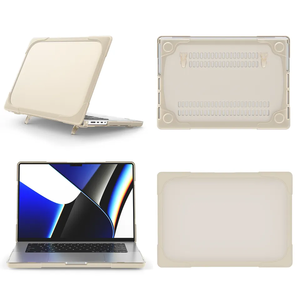 Funda Delgada para Laptop <span class=keywords><strong>Macbook</strong></span> Pro 14 A2442, Protectora con Soporte para <span class=keywords><strong>Macbook</strong></span> Pro 14 <span class=keywords><strong>M1</strong></span> - Product Image 4