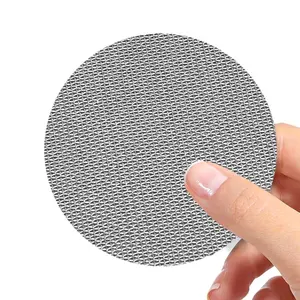 LIANDA SS304 SS316L Stainless Steel Sintered Porous Metal Filter Disc/plate Stainless Steel Sintered 40 Micron Wire Mesh Filter