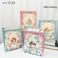Petit sac en papier avec ruban, gravure tendance, pour cadeaux, fête, enfants, shopping, tous les acheteurs, petit sac en papier