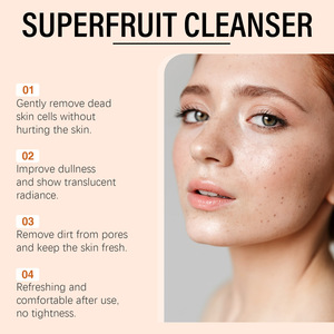 <span class=keywords><strong>Exfoliante</strong></span> <span class=keywords><strong>Facial</strong></span> de Papaya y Jengibre al por Mayor, 100mL, Crema Limpiadora Profunda con Ácido Láctico, Minimiza Poros, Sin Parabenos, Iluminadora para Todo Tipo de Piel - Product Image 4