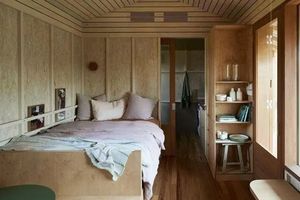 Cabaña <span class=keywords><strong>de</strong></span> madera rústica compacta para B & B pequeño Estética campestre simple que se combina con el diseño <span class=keywords><strong>de</strong></span> <span class=keywords><strong>casa</strong></span> <span class=keywords><strong>de</strong></span> madera natural - Product Image 3