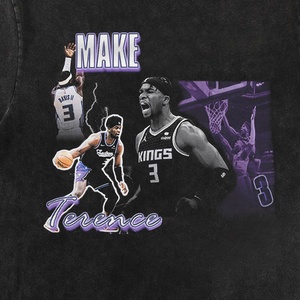 เสื้อยืดผ้าฝ้ายโอเวอร์ไซส์ผ้าฮิปฮอปสำหรับผู้ชายเสื้อโอเวอร์ไซส์ผ้าฝ้าย100% กราฟิกพิมพ์ลายโลโก้ได้ตามต้องการ - Product Image 5