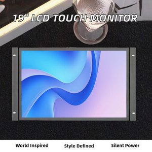 จอ LCD แบบสัมผัสขนาด19นิ้วสำหรับอุตสาหกรรมพร้อมเทคโนโลยีแบบ capacitive ความละเอียด1440x900อินเตอร์เฟส AV/BNC/VGA/HD-MI/USB - Product Image 2