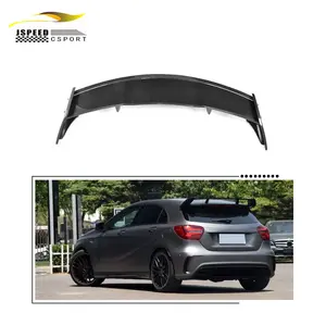 REAL CARBON Rear Trunk Spoiler Wing For Benz A Class A45 AMG W176 A180 13-17