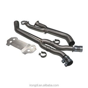 Système d'échappement haute performance SS304 M PERFORMANCE 3,5 pouces pour BMW S58 G80 M3 G82 M4 2020+ avec tube intermédiaire et support - Product Image 2