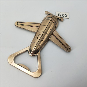 Destapador de Botellas Vintage con Forma de Avión al por Mayor, Destapador de Botellas con Llavero de Avión, Regalo de Boda - Product Image 3