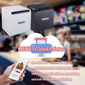 <span class=keywords><strong>Stampante</strong></span> Pos termica Wireless <span class=keywords><strong>Wifi</strong></span> Cloud da 80mm <span class=keywords><strong>con</strong></span> taglierina automatica per il sistema pos autostampa di ordini online - Product Image 2