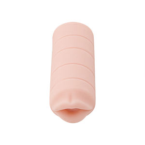 Hochwertige realistische weiche TPE strukturierte Vagina Tasche <span class=keywords><strong>Pussy</strong></span> Mund Mastur bator Cup Spielzeug für Männer - Product Image 1
