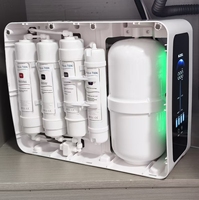 Purificateur d'eau RO sous évier 6 étapes OEM ODM avec réservoir intégré de 2,5 L, affichage TDS et écran tactile intelligent, certifié CE ROHS NSF