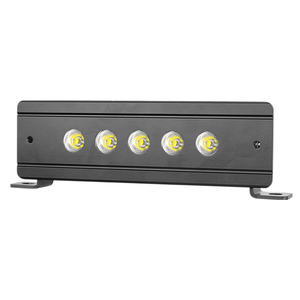 Barre lumineuse LED tout-terrain 12V 50W à faisceau hyper spot de 8 pouces, lumière blanche, montage encastré pour pare-chocs, pour camionnettes - Product Image 1