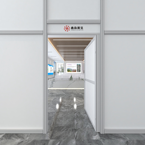 Puerta de Aluminio de Ensamblaje Rápido, Sistema Alemán, Moderna, Simple, para Exposiciones, Puerta MA-<span class=keywords><strong>XMA</strong></span> para Stand de Ferias Comerciales - Product Image 2