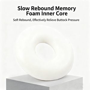 Almofada Do Assento Hemorróida Médica Ergonômico Memória Espuma Cóccix Donut Travesseiro para Tailbone Pain Relief Adulto Cadeira De Rodas Uso - Product Image 2