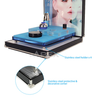 Support d'affichage moderne en acrylique LED personnalisé APEX pour cosmétiques, parfums, cils, rouges à lèvres et maquillage - Utilisation en magasin de détail