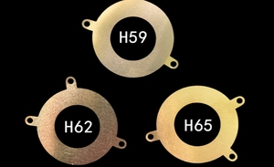 Arandelas planas de latón personalizadas LeGood - Product Image 2