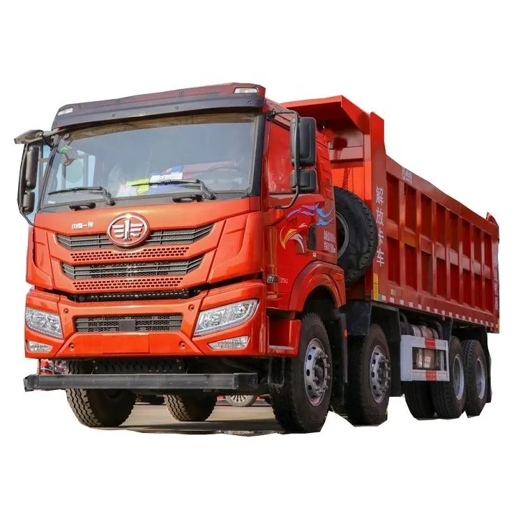 Buy China used 0 km Qingdao Jiefang Wei V Heavy Truck 2.0 350 HP 8X4 6.5m dump trucks