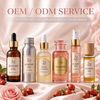 Minyak Rosehip LCHBIO 100% Murni Tanpa Pengenceran Alami Cold Pressed Unrefined Rosa Canina Chili Kelas Kosmetik