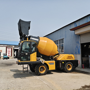 3. 2m3 tự tải di động trộn bê tông Giá máy tự tải trộn bê tông xe tải để bán - Product Image 1