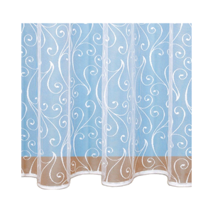 Rideau en filet Jacquard 100% polyester ignifugé John Aird-Vendu au mètre-Drop 72 "(183cm) - Product Image 1
