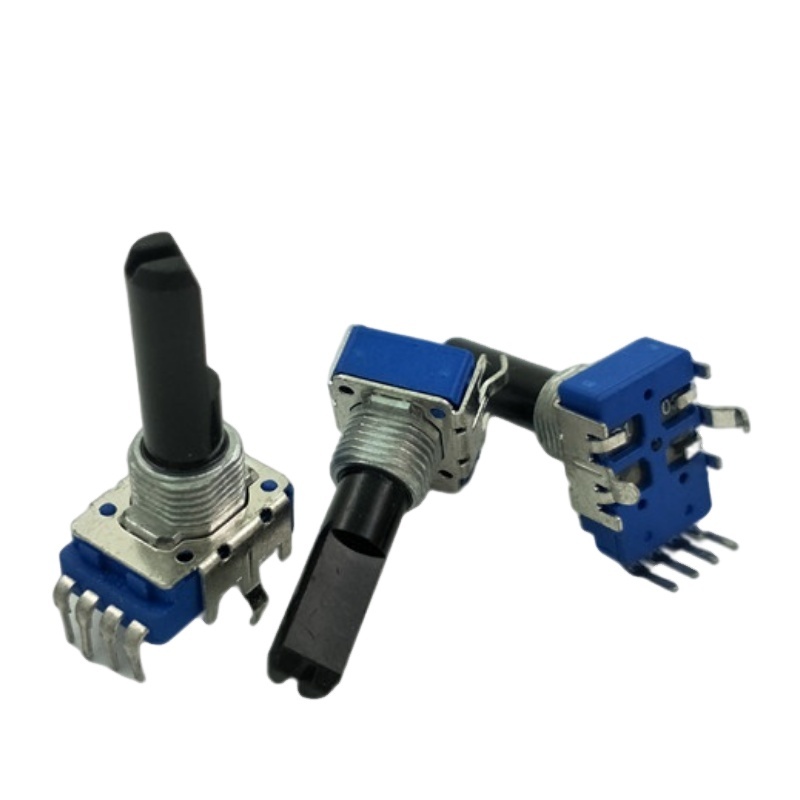 RK1112G2H 11mm snap-in type dual-unitsl bushing rotary potentiometer Double potentiometer 47 ohms Duplex potentiometer