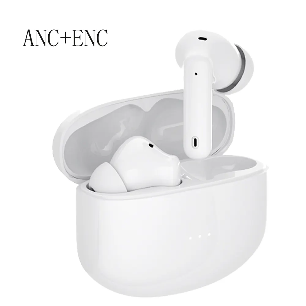 2021 A40 pro ANC ENC DNC Wireless Earphone TWS A40 Pro Earbud Mini Active Noise Cancelling Hi-Fi Headphones Sport Gaming Earbuds